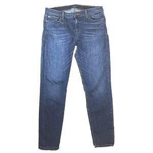 Hudson Women's  Jeans Dark Wash Nico Super Skinny Mid Rise Size 29 Made in USA